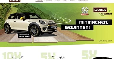 Mini Cooper SE Gewinnspiel, Logoclic.info, Logoclic Gewinnspiel