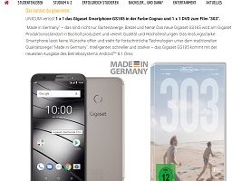 Gigaset Smartphone Gewinnspiel, Unicum Gewinnspiel