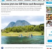 Norwegen Reise Gewinnspiel, fit For Fun Gewinnspiel