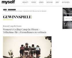 Womens Cycling Camp Gewinnspiel, myself Gewinnspiel