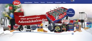 Ültje Adventskalender, Ültje Gewinnspiel