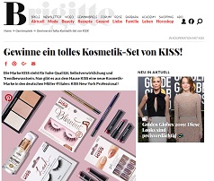Kiss Beauty-Paket Gewinnspiel, Brigitte Gewinnspiel