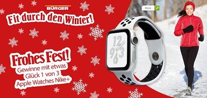 Apple Watch Nike+ Gewinnspiel, Bürger Gewinnspiel
