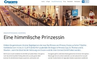 Karibik Kreuzfahrt Gewinnspiel, Crucero Gewinnspiel