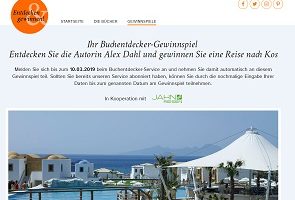 Kos Reise Gewinnspiel, Goldmann Gewinnspiel
