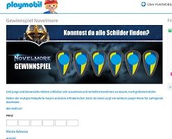 Playmobil Novelmore Gewinnspiel, Playmobil Gewinnspiel