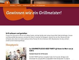 tegut Grill-Party Gewinnspiel, tegut Gewinnspiel