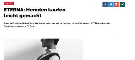 Eterna Gutschein Gewinnspiel, GQ Gewinnspiel