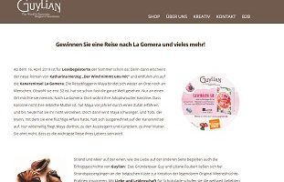 La Gomera Reise Gewinnspiel, Guylian Gewinnspiel