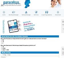 iPad Pro Gewinnspiel, Paracelsus Gewinnspiel
