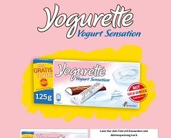 Yogurette Aktion