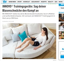 Innovo Trainingsgerät Gewinnspiel, fit For Fun Gewinnnspiel