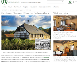 Hunsrück Urlaub Gewinnspiel, renovieren.de Gewinnspiel