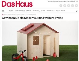 Kinderhaus Gewinnspiel, Das Haus Gewinnspiel