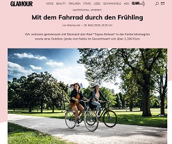 Diamant Fahrrad Gewinnspiel, Glamour Gewinnspiel