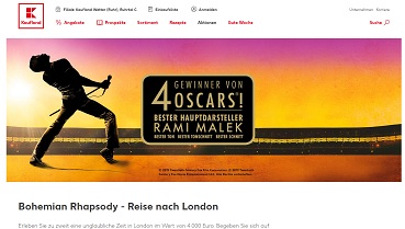 London Reise Gewinnspiel, Kaufland Gewinnspiel