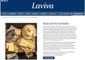 Käse Paket Gewinnspiel, Laviva Gewinnspiel
