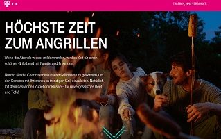 Telekom Angrillen Gewinnspiel, Telekom Gewinnspiel