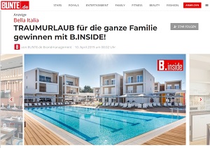 Italien Urlaub Gewinnspiel, Bunte Gewinnspiel