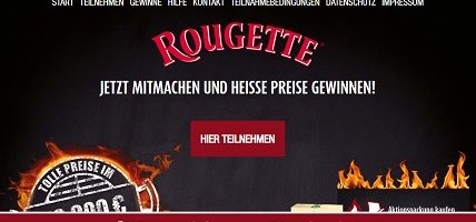 www.rougette.com, Rougette Code eingeben, Rougette Gewinnspiel