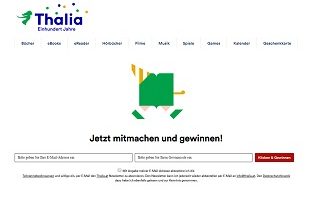 rubbeln.thalia.at Code eingeben, Thalia.at Gewinnspiel