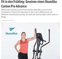 Skandika Crosstrainer Gewinnspiel, fit For Fun Gewinnspiel