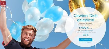 Bonprix 5000 Euro Gewinnspiel, Bonprix Gewinnspiel