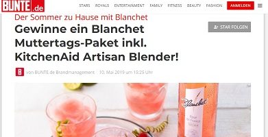 KitchenAid Artisan Blender Gewinnspiel, Bunte Gewinnspiel