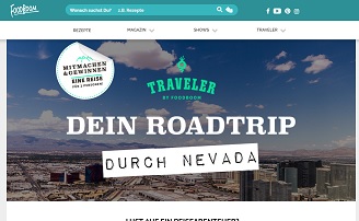 Nevada Reise Gewinnspiel, Foodboom Gewinnspiel