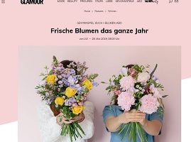Bloom & Wild Blumen-Abo, Glamour Gewinnspiel