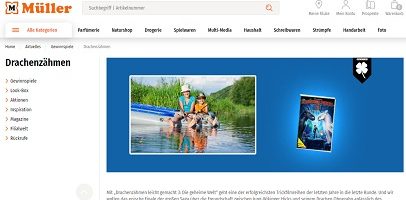 FamilySelect Hotel Gewinnspiel, Müller Gewinnspiel