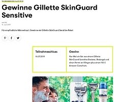 GQ Amazon Gutschein Gewinnspiel, GQ Gewinnspiel