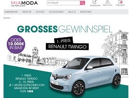 MiaModa Bargeld Gewinnspiel, MiaModa Gewinnspiel
