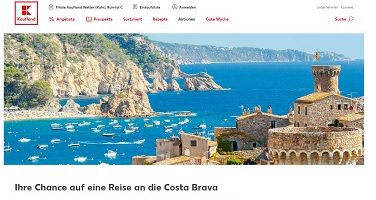 Spanien Reise Gewinnspiel, Kaufland Gewinnspiel