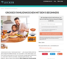 Wok Paket Gewinnspiel, Lecker Gewinnspiel