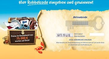 www.monte.com/schatzsuche, Monte Gewinnspiel, Monte Code eingeben