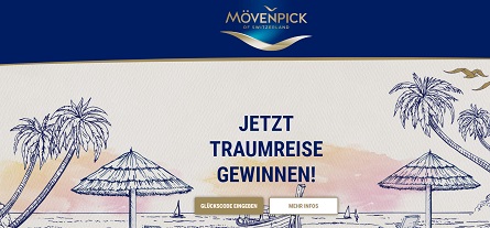 Mövenpick Glückscode Gewinnspiel, Mövenpick Gewinnspiel
