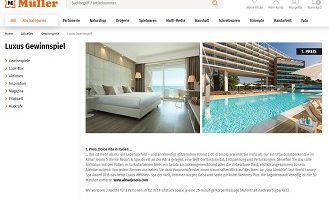 Lido Di Jesolo Gewinnspiel, Müller Gewinnspiel
