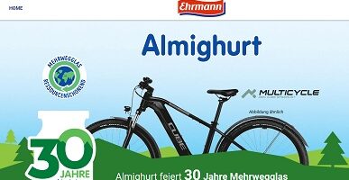 Cube E-Bike Gewinnspiel, Almighurt Gewinnspiel