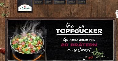 Le Creuset Bräter Gewinnspiel, Houdek Gewinnspiel