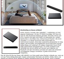 Sony Soundbar Gewinnspiel, KinoNews Gewinnspiel