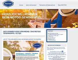 Motoo Sommer-Gewinnspiel, Motoo Gewinnspiel