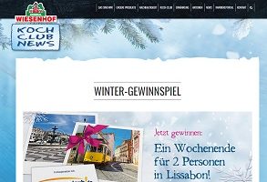 Portugal Reise Gewinnspiel, Wiesenhof Gewinnspiel