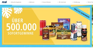 real.de/heisse-gewinne, real Gewinnspiel