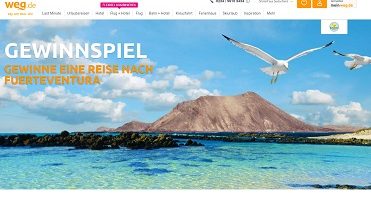 Fuerteventura Reise Gewinnspiel, weg.de Gewinnspiel