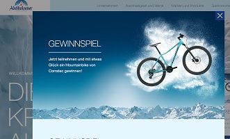 Corratec Mountainbike Gewinnspiel, Adelholzener Gewinnspiel