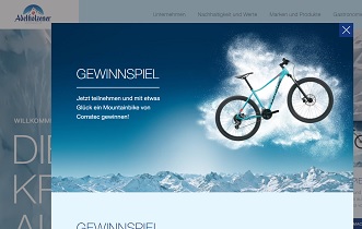 Corratec Mountainbike Gewinnspiel, Adelholzener Gewinnspiel