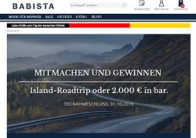 Babista Bargeld Gewinnspiel, Babista Gewinnspiel