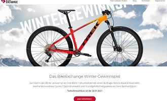 Trek Mountainbike Gewinnspiel, BikeExchange Gewinnspiel