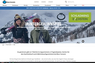 Schladming Dachstein Gewinnspiel, Blue Tomato Gewinnspiel